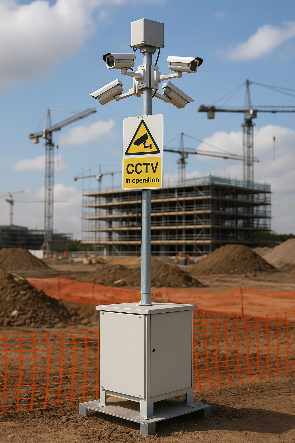 CCTV Camera Tower CCTV Security Camera Tower